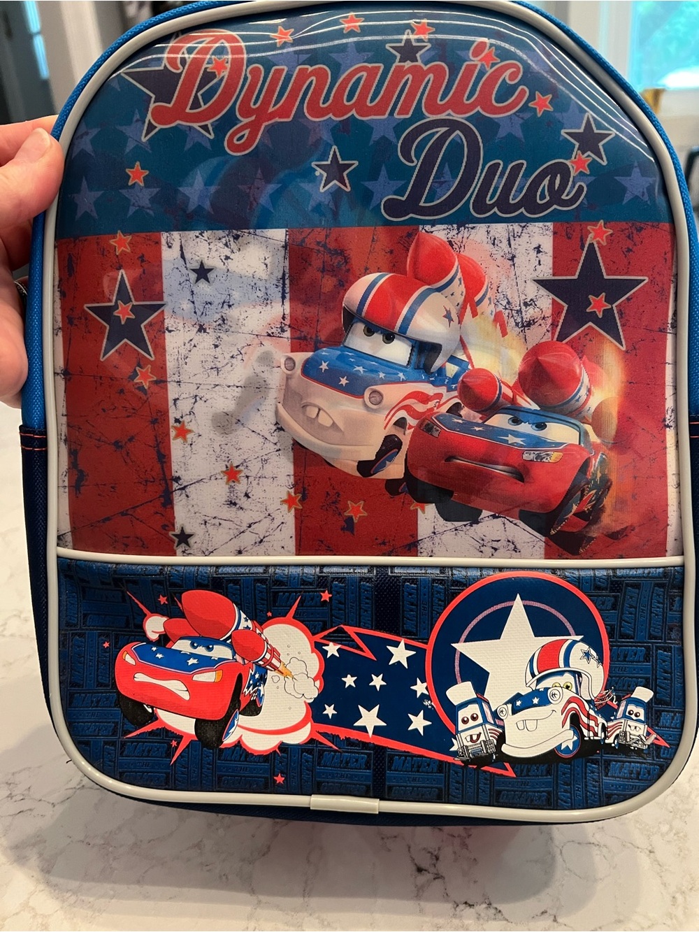 Dynamic Duo Cars Kids Backpack - Picture 3 of 6